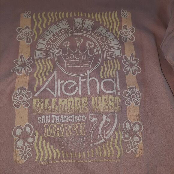 Girls Abercrombie & Fitch Kids Aretha Franklin Crewneck Sweatshirt - Picture 2 of 4